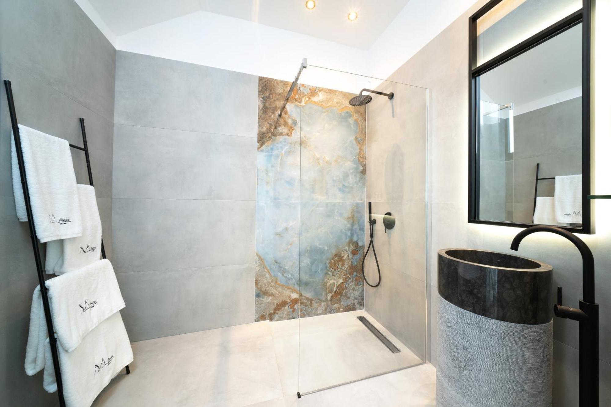Mythodea Prive Luxury Suites Chrysi Ammoudia Exterior foto