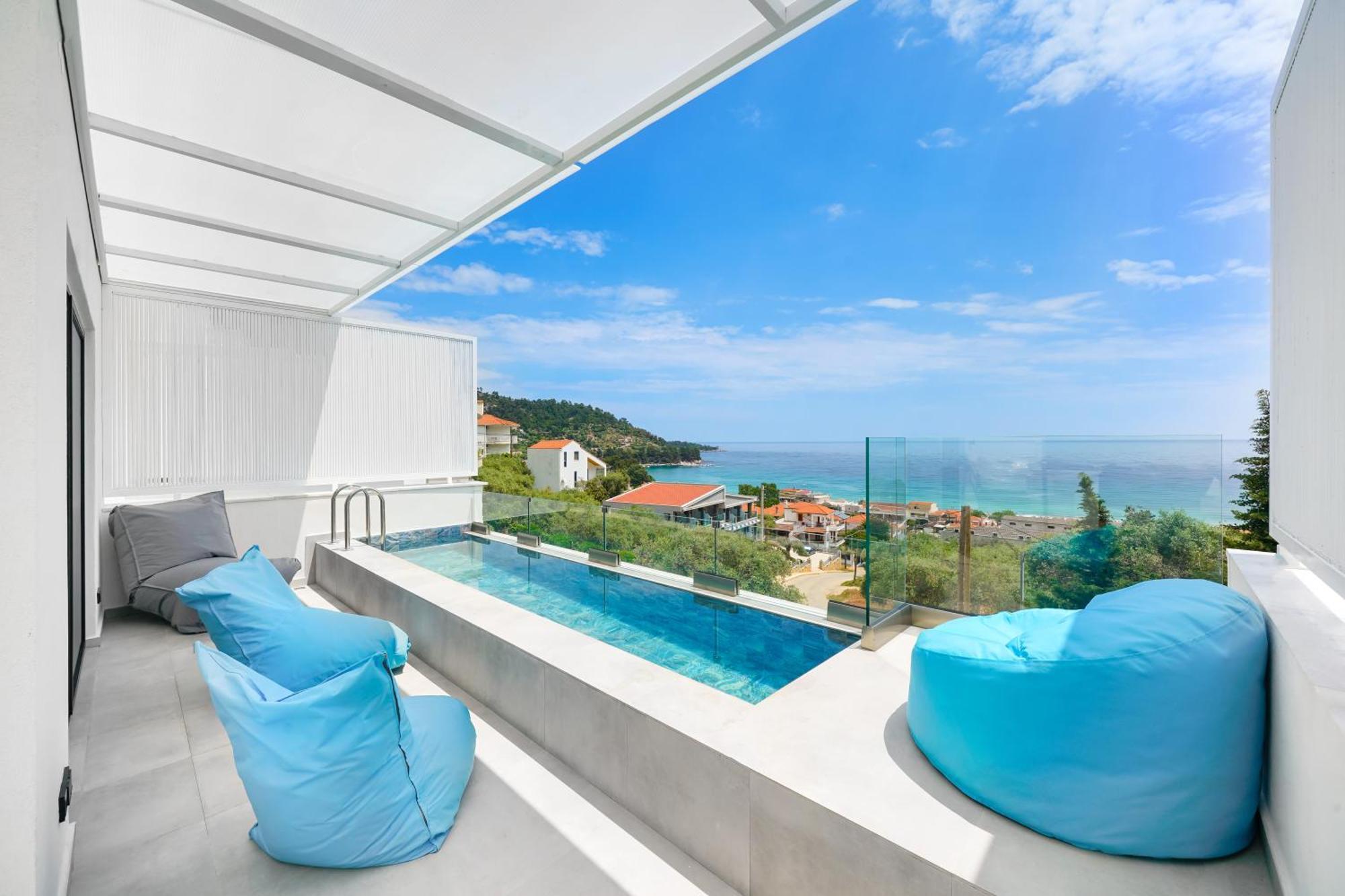 Mythodea Prive Luxury Suites Chrysi Ammoudia Exterior foto